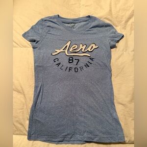Aeropostale Light Blue California Tee